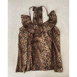 Cheetah print top